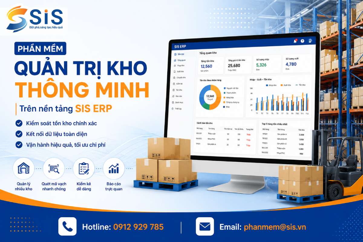 SIS ERP 창고 관리 소프트웨어 &ndash; 정확한 재고 관리, 효율적인 운영