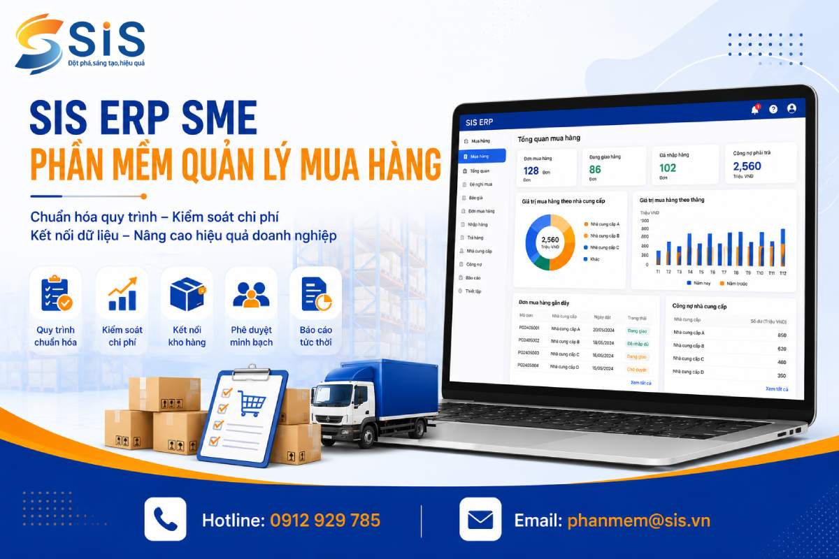 SIS ERP SME &ndash; 기업의 비용 최적화와 프로세스 표준화를 돕는 구매관리 소프트웨어
