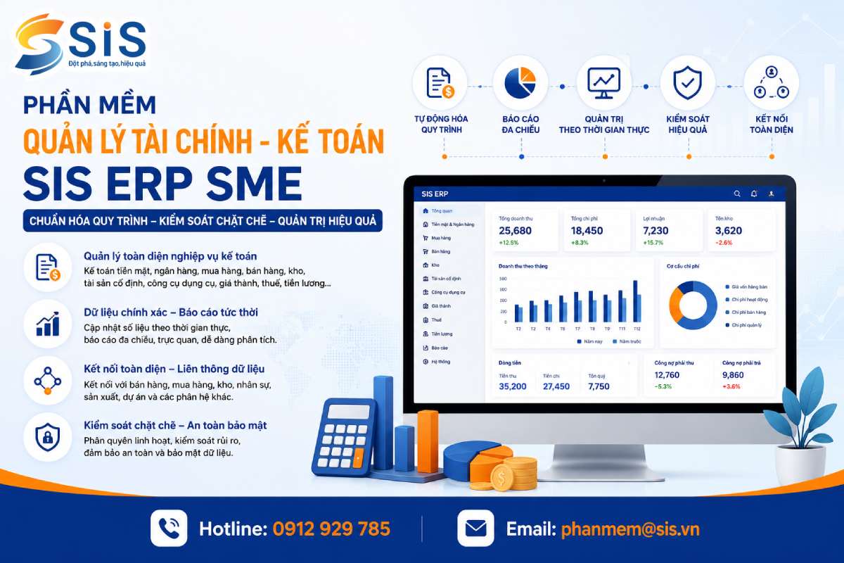 SIS ERP SME &ndash; Finance & Accounting Management: Standardizing Financial Processes, Real-Time Business Control