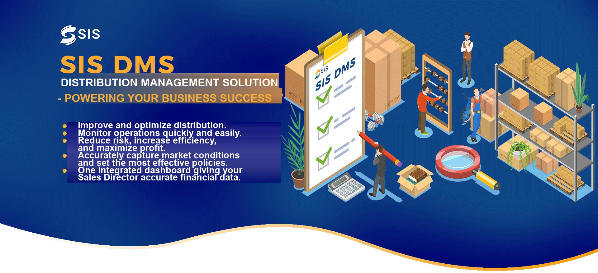 SIS DMS - Distribution Management System Software